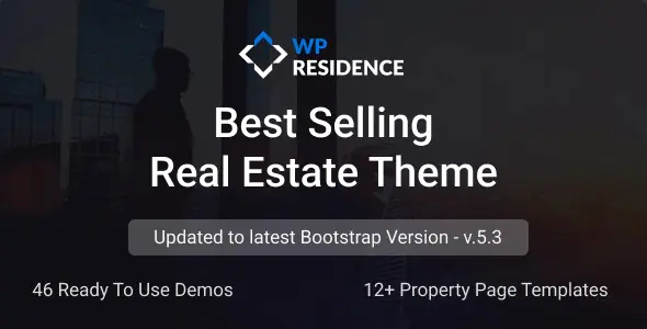 WpResidence -  Real Estate WordPress Theme