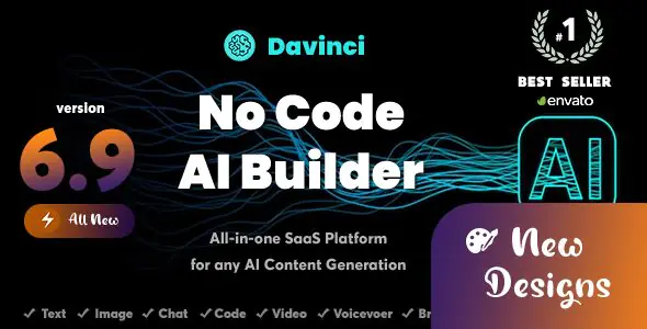 OpenAI Davinci – OpenAI Content, Text, Image, Voice, Chat, Code, Transcript, and Video Generat