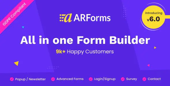 ARForms – WordPress Form Builder Plugin