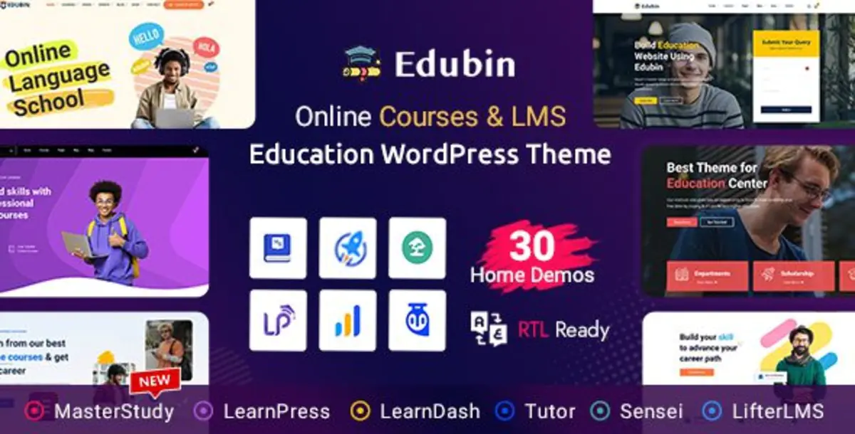 Edubin - Education WordPress Theme